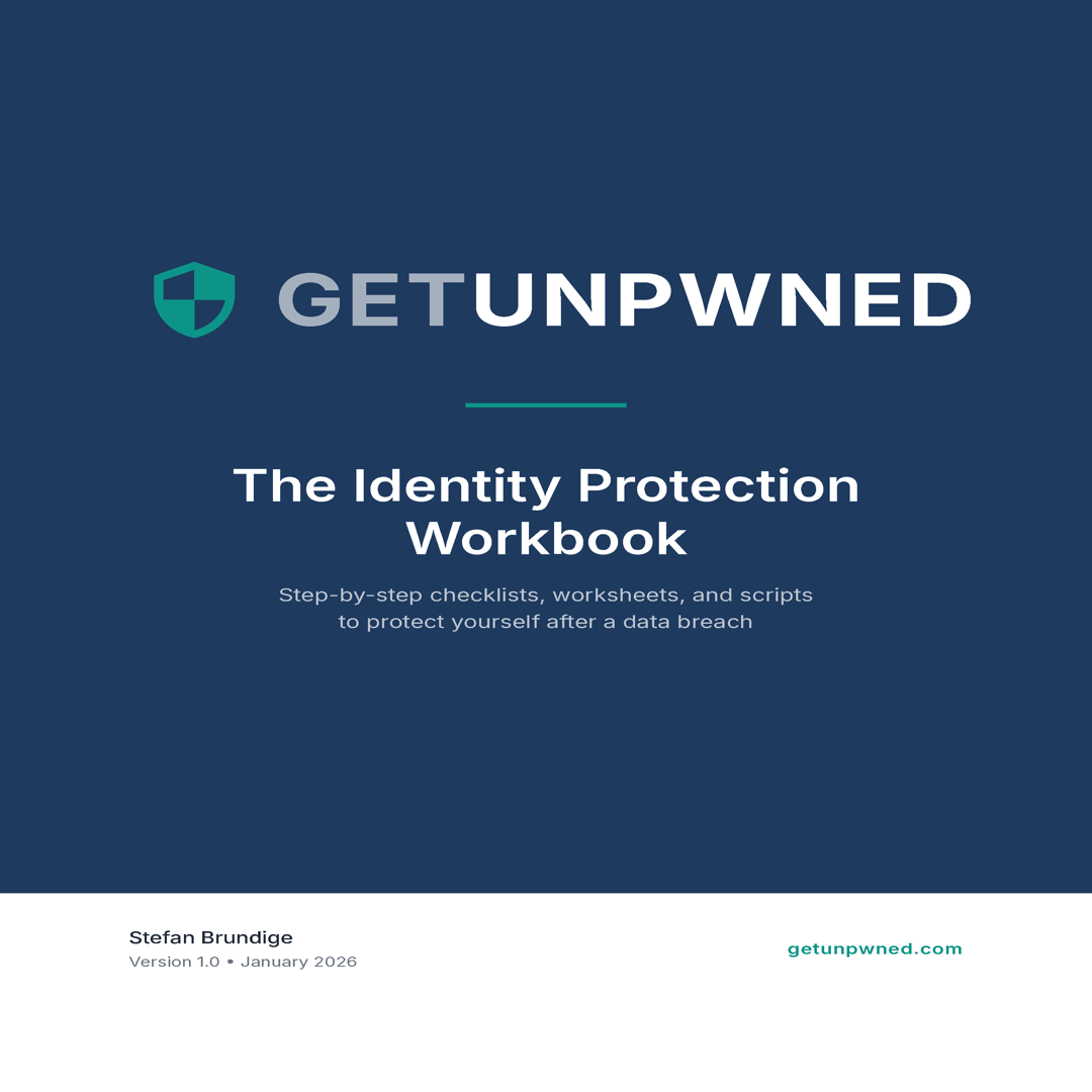 Identity Protection Workbook cover